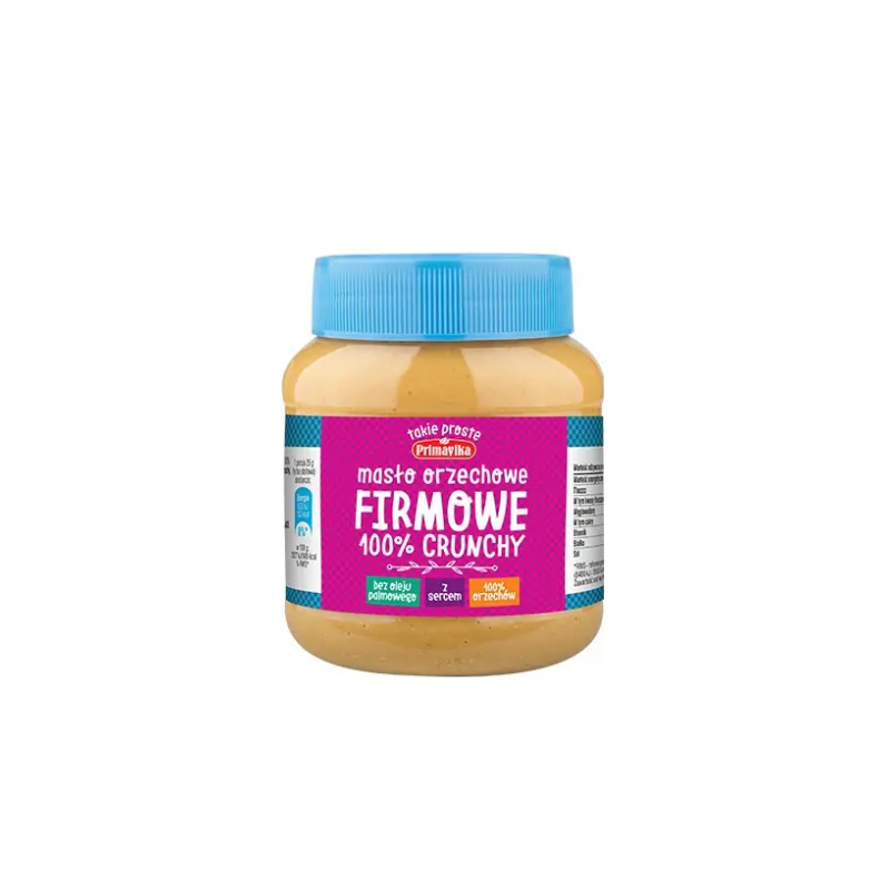 Primavika krem orzechowy PASTA ORZECHOWA FIRMOWA CRUNCHY