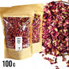 RÓŻA SUSZONE PŁATKI RÓŻY pachnące różowe róż 100g 0,1KG duże opakowanie! RÓŻA SUSZONE PŁATKI RÓŻY pachnące różowe róż 100g 0,1KG duże opakowanie!