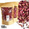 RÓŻA SUSZONE PŁATKI RÓŻY pachnące różowe róż 100g 0,1KG duże opakowanie! RÓŻA SUSZONE PŁATKI RÓŻY pachnące różowe róż 100g 0,1KG duże opakowanie!