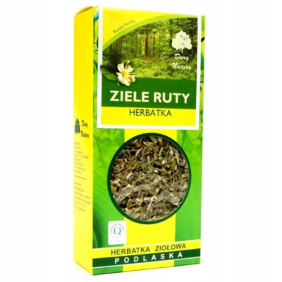 RUTA ZIELE RUTY 50g DARY NATURY wsparcie: KRĄŻENIE CIŚNIENIE KRWI WĄTROBA
