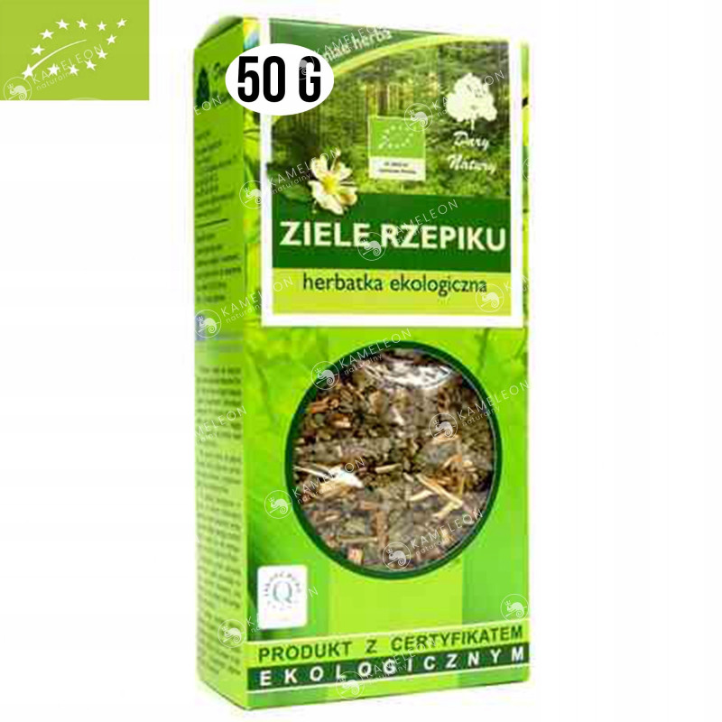 RZEPIK ZIELE RZEPIKU 50G EKO wsparcie na Wątroba Drogi żółciowe DARY NATURY