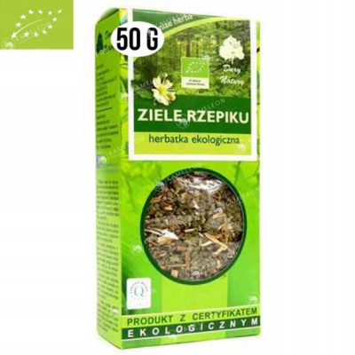 RZEPIK ZIELE RZEPIKU 50G EKO wsparcie na Wątroba Drogi żółciowe DARY NATURY