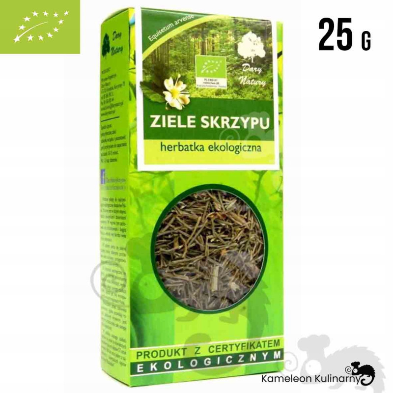SKRZYP ZIELE SKRZYPU eko 25g DARY NATURY wsparcie NA WŁOSY I ANEMIĘ ANEMIA