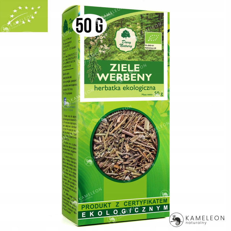 WERBENA ZIELE WERBENY eko 50g DARY NATURY wsparcie DROGI ODDECHOWE ZATOKI