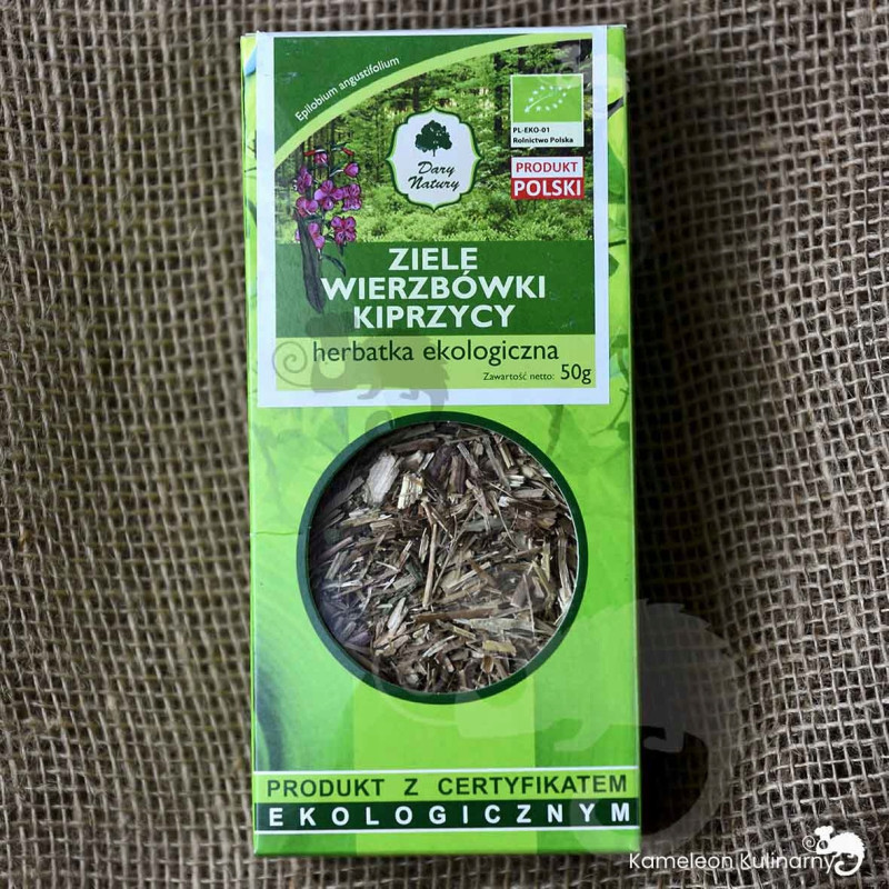 WIERZBÓWKA KIPRZYCA ziele WIERZBÓWKI 50g DARY wsparcie ODPORNOŚĆ SPOKÓJ SEN