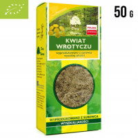 WROTYCZ kwiat WROTYCZU Tanacetum vulgare wparcie NA PASOŻYTY 50g DARYNATURY