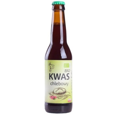 Eko-Natura KWAS CHLEBOWY EKOLOGICZNY z SOKIEM MALINOWYM
