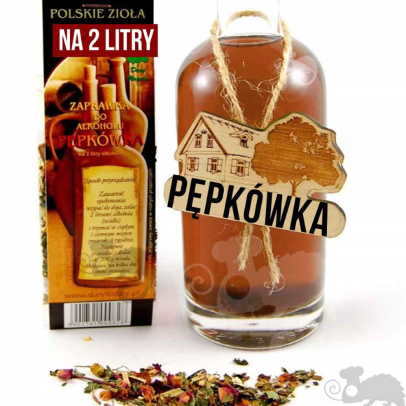 ZAPRAWKA PRZYPRAWA DO ALKOHOLU PĘPKÓWKA na 2L ZAPRAWKA PRZYPRAWA DO ALKOHOLU PĘPKÓWKA na 2L