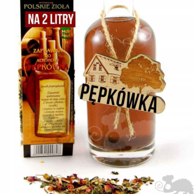 ZAPRAWKA PRZYPRAWA DO ALKOHOLU PĘPKÓWKA na 2L