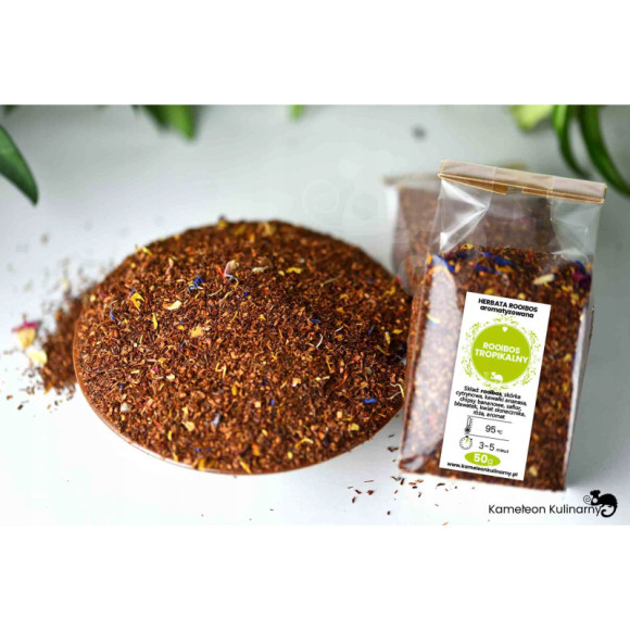 herbata ROOIBOS TROPIKALNY cytryna ananas banan 50 herbata ROOIBOS TROPIKALNY cytryna ananas banan 50