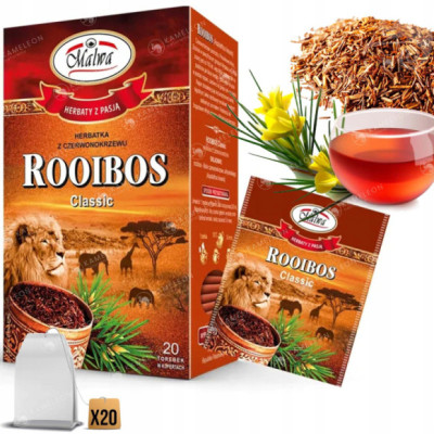 MALWA herbata ROOIBOS CLASSIC saszetki 20szt 40G