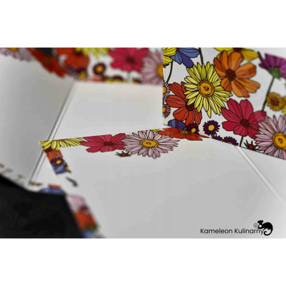 BILECIK DO PREZENTU ZAWIESZKA Karnet kartka kwiatowa 7x10cm DZIĘKUJĘ 2szt BILECIK DO PREZENTU ZAWIESZKA Karnet kartka kwiatowa 7x10cm DZIĘKUJĘ 2szt