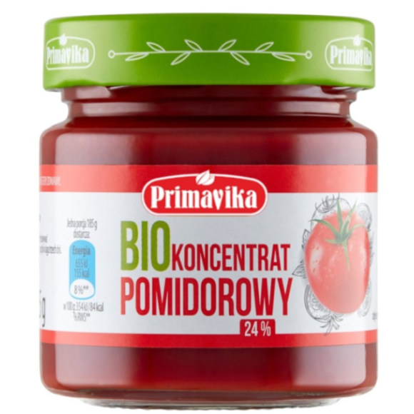 Primavika KONCENTRAT POMIDOROWY 185g BIO