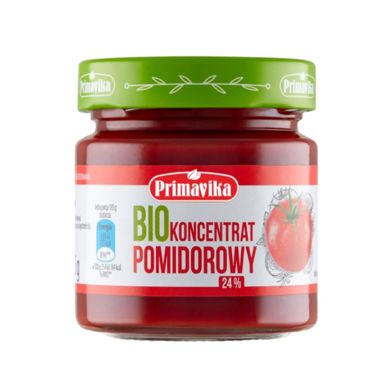 Primavika KONCENTRAT POMIDOROWY 185g BIO
