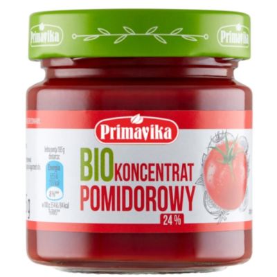 Primavika KONCENTRAT POMIDOROWY 185g BIO