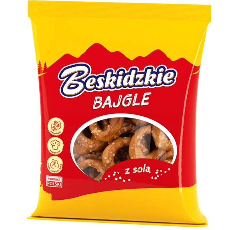 3x BESKIDZKIE BAJGLE KLASYCZNE + Z SEZAMEM + Z SOLĄ mix