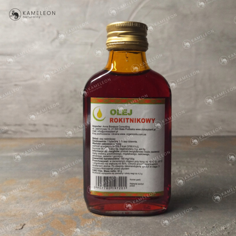 OLEJ ROKITNIKOWY Z ROKITNIKA 3x 100 ml