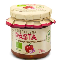 Dary Natury PASTA PAPRYKOWO CZOSNKOWA eko BIO 170g słoik