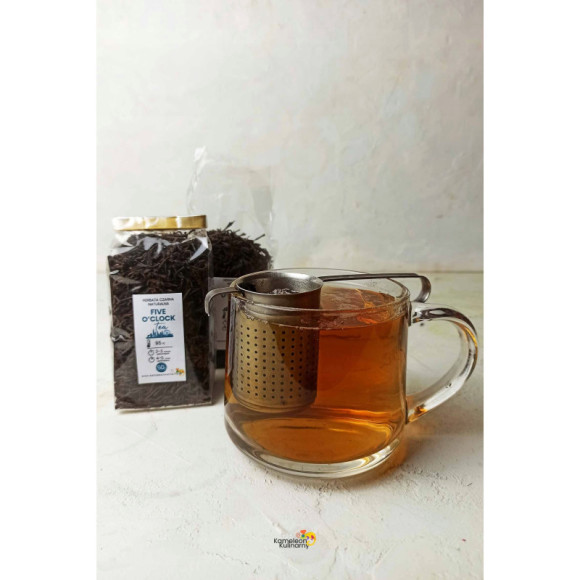 ZESTAW PREZENTOWY 4 herbaty CZARNE 200g +zaparzacz ZESTAW PREZENTOWY 4 herbaty CZARNE 200g +zaparzacz
