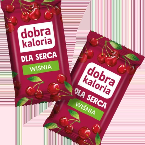 Dobra kaloria MINI BATONIKI DLA SERCA wiśniowe 0 cukru 102g