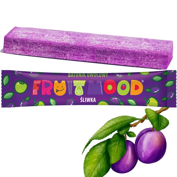 FRUIT MOOD batonik owocowy MIX 9 SMAKÓW 18 SZTUK x 20g