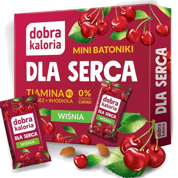 DOBRA KALORIA 4x MINI BATONIKI Energia Odporność Dla Serca