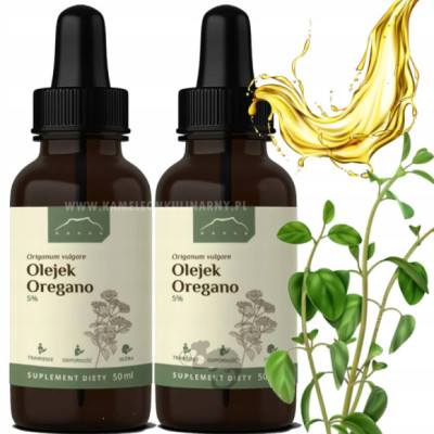 2x OLEJEK OREGANO jadalny 50ml NANGA pomoc: NIESTRAWNOŚĆ PROBLEMY ŻOŁĄDKOWE