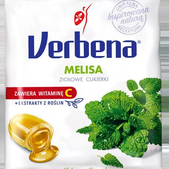 Verbena ZIOŁOWE CUKIERKI z wit. C MELISA + ROKITNIK + DZIKA