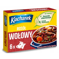 Kucharek KOSTKA ROSOŁOWA BULION WOŁOWY 60g bez glutenu