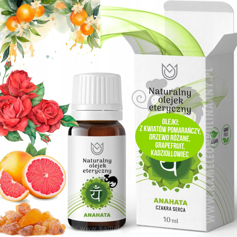 NATURALNY OLEJEK ETERYCZNY - ZESTAW 7 olejków CZAKR