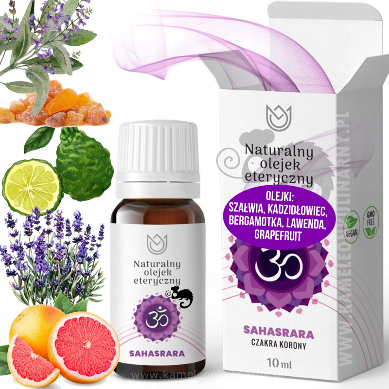 NATURALNY OLEJEK ETERYCZNY - ZESTAW 7 olejków CZAKR