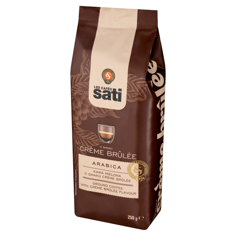 KAWA SMAKOWA CREME BRULEE BRULE mielona 250g SATI