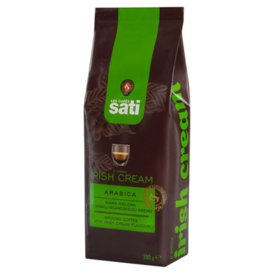 KAWA SMAKOWA IRISH CREAM krem ARABICA 250g 0,25KG mielona SATI