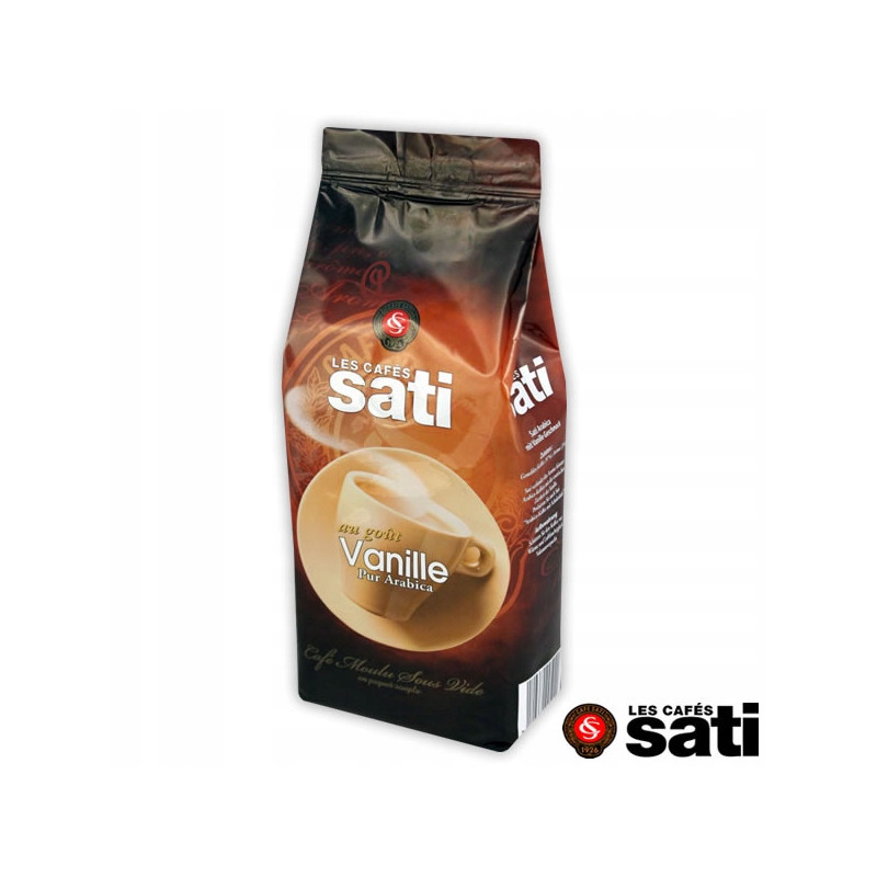 KAWA SMAKOWA WANILIOWA Wanilia ARABICA VANILLE 250g 0,25KG mielona SATI
