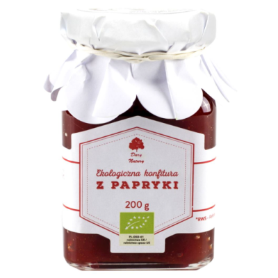 Dary Natury KONFITURA Z czerwonej PAPRYKI eko ekologiczna
