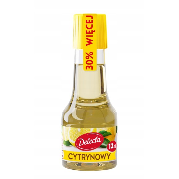 Delecta AROMAT CYTRYNOWY DO CIASTA 12ml na 2,5kg ciasta
