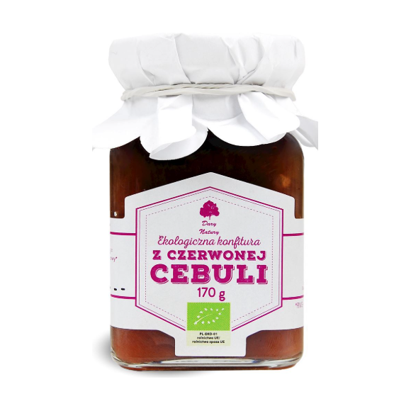 Dary Natury KONFITURA Z CZERWONEJ CEBULI DO MIĘS PASZTETÓW