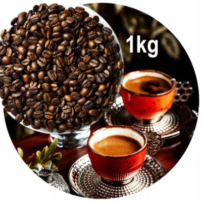 KAWA SMAKOWA ziarnista aromatyzowana 5 SMAKÓW 1kg wyjątkowa KAMELEON
