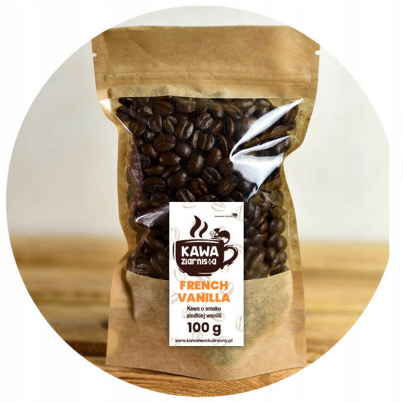 KAWA SMAKOWA ziarnista FRENCH VANILLA 100g wanilia KAWA SMAKOWA ziarnista FRENCH VANILLA 100g wanilia