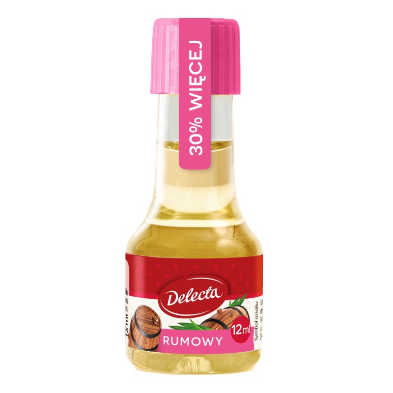 Delecta AROMAT RUMOWY DO CIASTA 12ml na 2,5KG ciasta