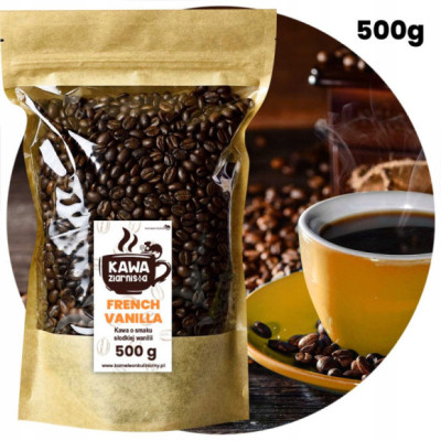 KAWA SMAKOWA ziarnista VANILLA 500g słodka wanilia