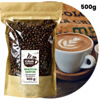 KAWA ZIARNISTA naturalna BRAZYLIA SANTOS 500g 0,5