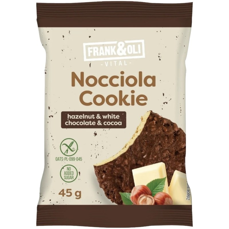 Frank&Oli CIASTKO NOCCIOLA cookie orzech biała czekolada