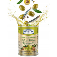 OLIWKI ZIELONE NADZIEWANE ANCHOIS 300ml puszka HELCOM