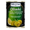 OLIWKI ZIELONE NADZIEWANE CYTRYNĄ 300ml puszka HELCOM OLIWKI ZIELONE NADZIEWANE CYTRYNĄ 300ml puszka HELCOM