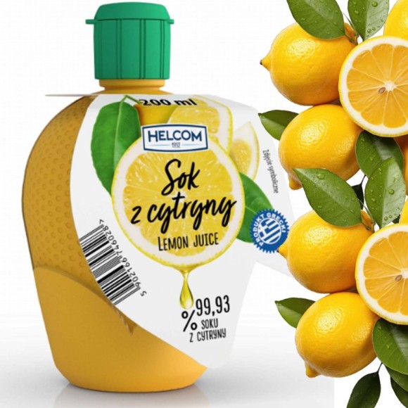 Helcom SOK Z CYTRYNY CYTRYNA do koktajli napojów drinków
