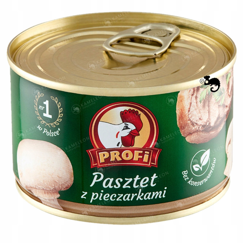 4x PASZTET WIEPRZOWO DROBIOWY mix 4 smaków W PUSZCE 160g x4 0,64KG PROFI