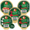 PASZTET DROBIOWO-WIEPRZOWY !! DUŻY !! MIX SMAKÓW 5szt x 250g 1,25KG Profi PASZTET DROBIOWO-WIEPRZOWY !! DUŻY !! MIX SMAKÓW 5szt x 250g 1,25KG Profi
