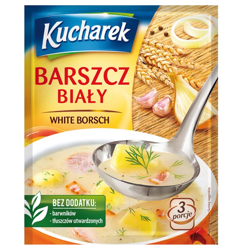 Kucharek ZUPA GRZYBOWA ŻUREK ŚLASKI BARSZCZ BIAŁY i