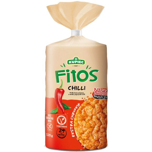 Kupiec FITOS WAFLE smakowe RYŻOWO KUKURYDZIANE i